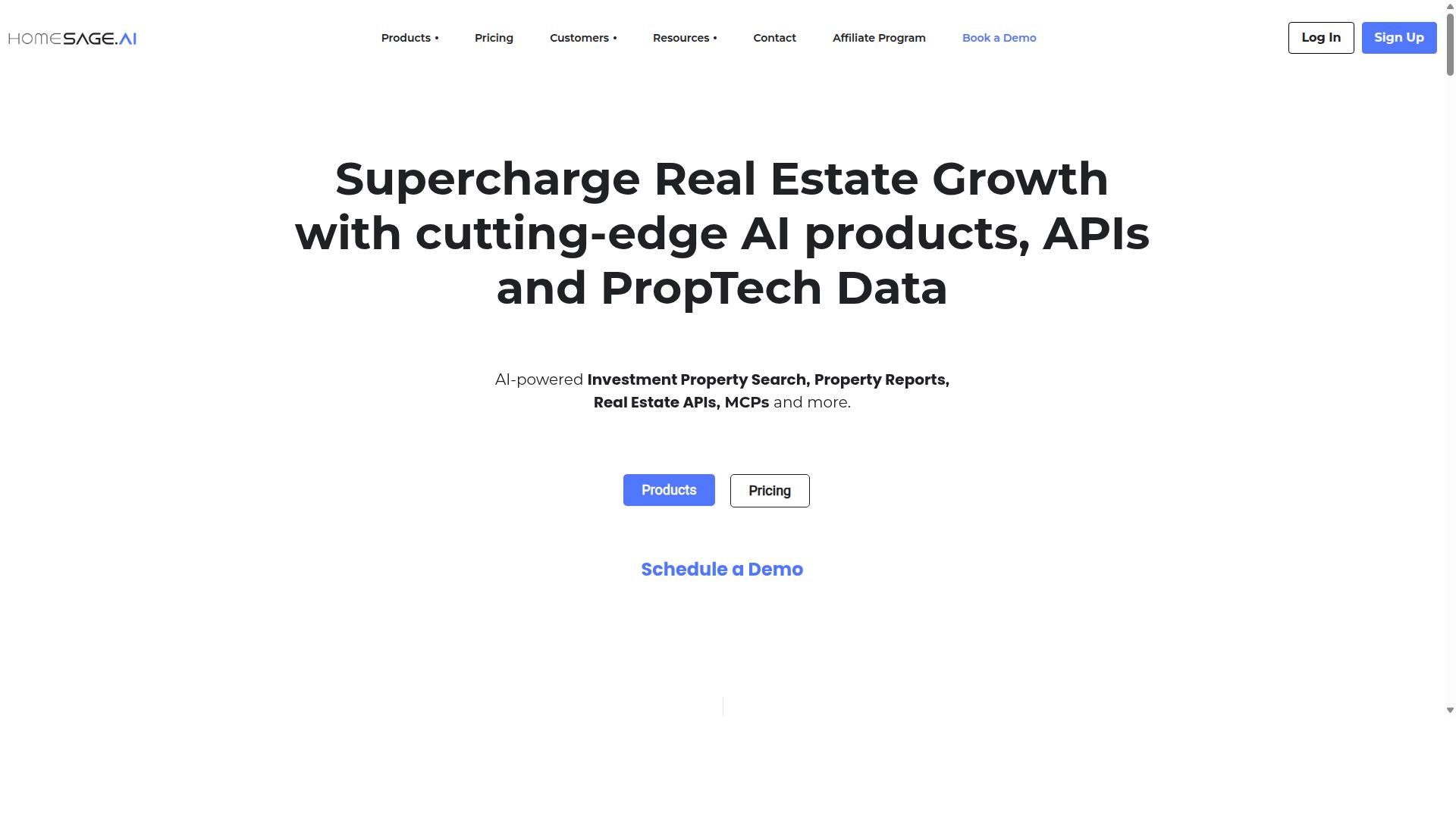 Homesage.ai website